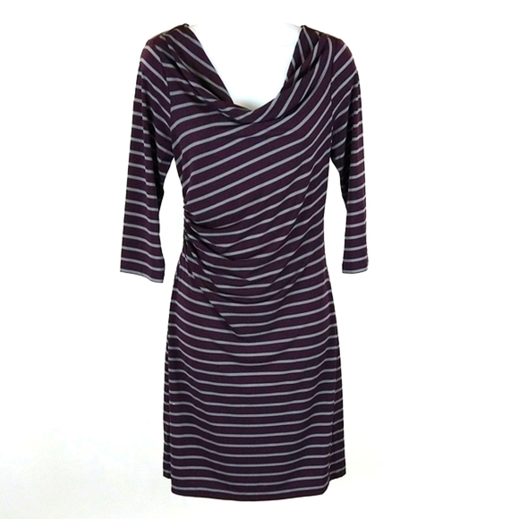 Loft striped dress - Picture 1 of 8
